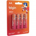 Pilha Aa De Zinco Blister Com 4unidades 82184
